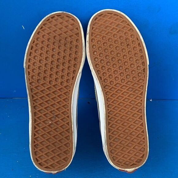 Vans Sk8-Hi Pro Classics Red/yellow Suede Skate Shoes Mens Size 7 - Picture 6 of 8